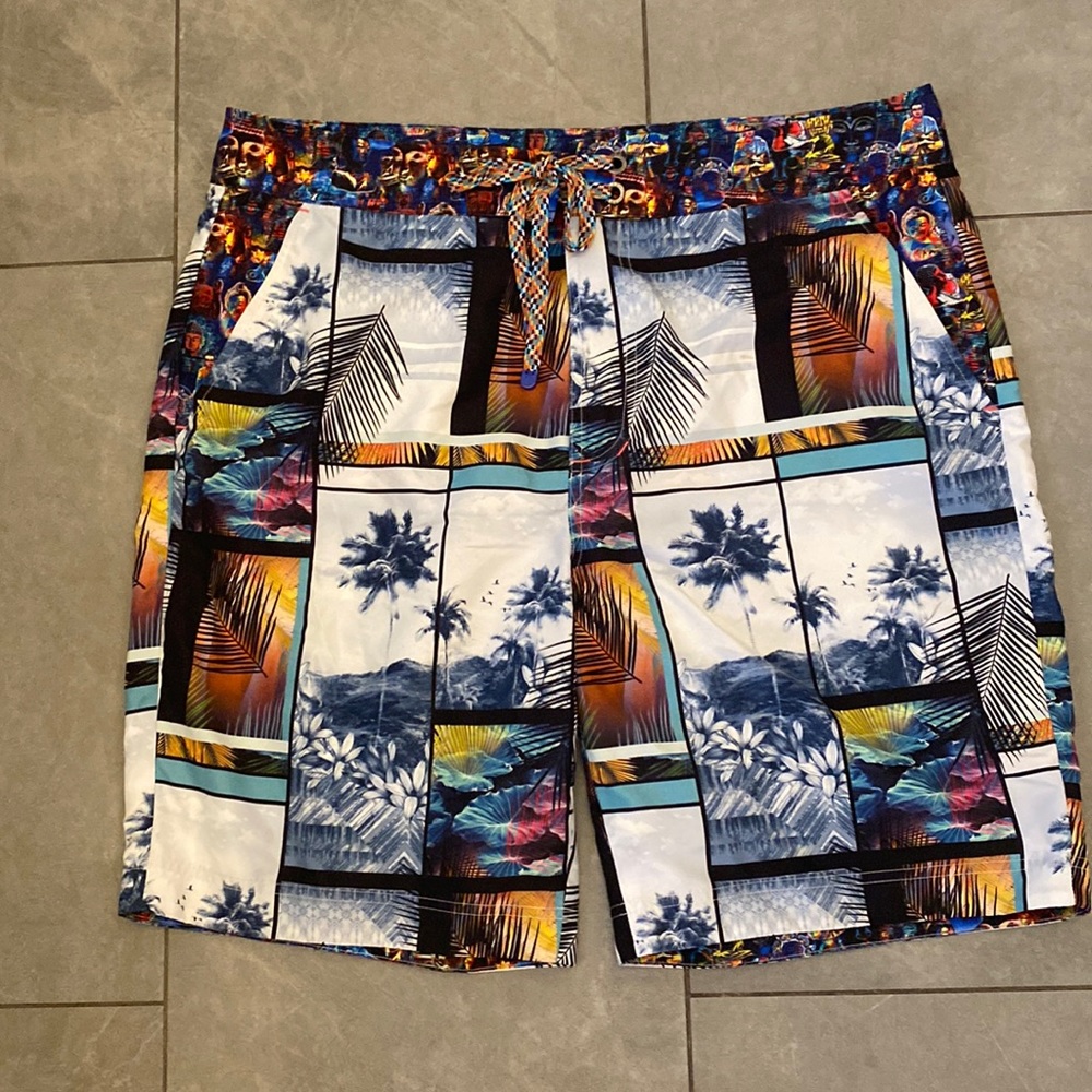 Robert Graham men’s swim trunks